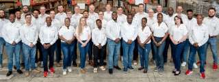 group picture employees DEHN in Africa
