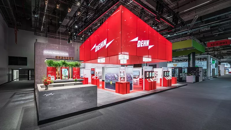 DEHN booth at the L+B 2024