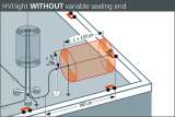 HVI light without variable sealing end